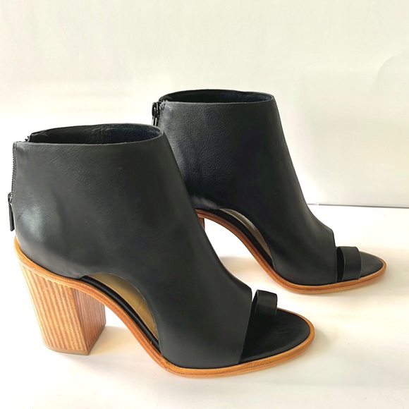 Loeffler Randall 'Gigi' Toe-Ring Booties, Black, 7B - Picture 5 of 10